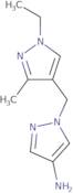 1-(1-Ethyl-3-methyl-1H-pyrazol-4-ylmethyl)-1H-pyrazol-4-ylamine