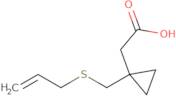 2-{1-[(Prop-2-en-1-ylsulfanyl)methyl]cyclopropyl}acetic acid
