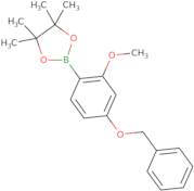 2-(4-Benzyloxy-2-methoxy-phenyl)-4,4,5,5-tetramethyl-1,3,2-dioxaborolane