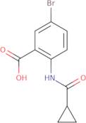 5-Bromo-2-[(cyclopropylcarbonyl)amino]benzoic acid