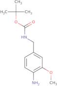 tert-Butyl N-[(4-amino-3-methoxyphenyl)methyl]carbamate