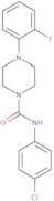 N-(4-Chlorophenyl)(4-(2-fluorophenyl)piperazinyl)formamide