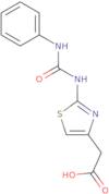 2-{2-[(Phenylcarbamoyl)amino]-1,3-thiazol-4-yl}acetic acid