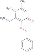 2-(Aminomethyl)-3-(benzyloxy)-1,6-dimethyl-1,4-dihydropyridin-4-one