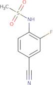 N-(4-cyano-2-fluorophenyl)methanesulfonamide