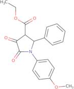 Ethyl 1-(4-methoxyphenyl)-4,5-dioxo-2-phenylpyrrolidine-3-carboxylate