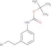 tert-Butyl 3-(2-bromoethyl)phenylcarbamate