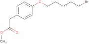 Methyl 2-(4-((5-bromopentyl)oxy)phenyl)acetate