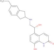 5-[(1R)-2-[(5-Ethyl-2,3-dihydro-1H-inden-2-yl)amino]-1-hydroxyethyl]-8-hydroxy-2(1H)-quinolinone