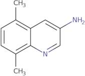 5,8-Dimethylquinolin-3-amine