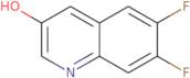 6,7-Difluoroquinolin-3-ol