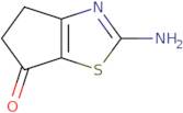 2-Amino-4H,5H,6H-cyclopenta[D][1,3]thiazol-6-one