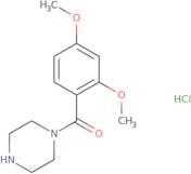 1-(2,4-Dimethoxybenzoyl)piperazine hydrochloride