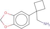 (1-(Benzo[D][1,3]dioxol-5-yl)cyclobutyl)methanamine