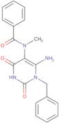 N-(6-Amino-1-benzyl-2,4-dioxo-1,2,3,4-tetrahydropyrimidin-5-yl)-N-methylbenzamide