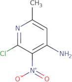 2-chloro-6-methyl-3-nitropyridin-4-amine
