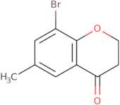 8-Bromo-6-methyl-3,4-dihydro-2H-1-benzopyran-4-one