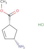 (1R,4S)-4-Amino-2-cyclopentene-1-carboxylic Acid Methyl Ester Hydrochloride