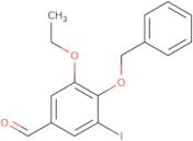 4-(Benzyloxy)-3-ethoxy-5-iodobenzaldehyde