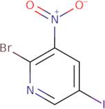 2-Bromo-5-iodo-3-nitropyridine