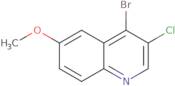 4-Bromo-3-chloro-6-methoxyquinoline