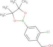 3-Chloro-4-(hydroxymethyl)phenylboronic acid Pinacol Ester