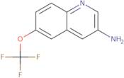 6-(Trifluoromethoxy)quinolin-3-amine