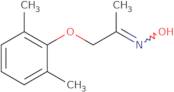 (E)-1-(2,6-Dimethylphenoxy)propan-2-one oxime