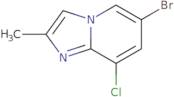 6-Bromo-8-chloro-2-methylimidazo[1,2-a]pyridine