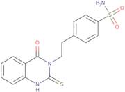 4-[2-(4-Oxo-2-sulfanyl-3,4-dihydroquinazolin-3-yl)ethyl]benzene-1-sulfonamide