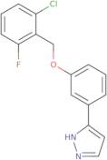 3-(3-((2-Chloro-6-fluorobenzyl)oxy)phenyl)-1H-pyrazole