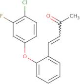 4-[2-(4-Chloro-3-fluorophenoxy)phenyl]-3-buten-2-one