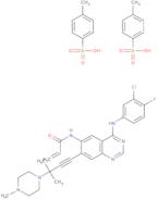 2-Propenamide, N-[4-[(3-chloro-4-fluorophenyl)amino]-7-[3-methyl-3-(4-methyl-1-piperazinyl)-1-butyn-1-yl]-6-quinazolinyl]-, 4-methyl benzenesulfonate (1:2)