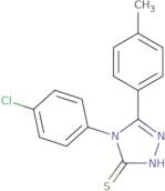 4-(4-Chlorophenyl)-5-(4-methylphenyl)-4H-1,2,4-triazole-3-thiol