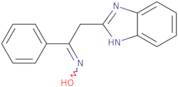 N-[2-(1H-1,3-Benzodiazol-2-yl)-1-phenylethylidene]hydroxylamine