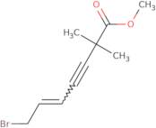 E-1-Bromo-6,6-dimethyl-6-methylcarboxylate-2-en-4-yne