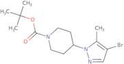 tert-Butyl 4-(4-bromo-5-methyl-pyrazol-1-yl)piperidine-1-carboxylate