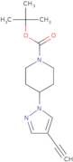 tert-Butyl 4-(4-ethynyl-1H-pyrazol-1-yl)piperidine-1-carboxylate