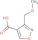 3-(Methoxymethyl)-1,2-oxazole-4-carboxylic acid