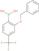 2-Benzyloxy-4-(trifluoromethyl)phenylboronic acid