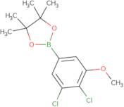 3,4-Dichloro-5-methoxyphenylphenylboronic acid, pinacol ester