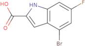 4-Bromo-6-fluoro-1H-indole-2-carboxylic acid