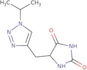 5-{[1-(Propan-2-yl)-1H-1,2,3-triazol-4-yl]methyl}imidazolidine-2,4-dione