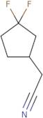 2-(3,3-Difluorocyclopentyl)acetonitrile