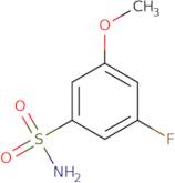 3-Fluoro-5-methoxybenzene-1-sulfonamide