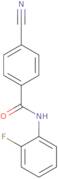 4-Cyano-N-(2-fluorophenyl)benzamide