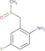 4-Fluoro-2-(methanesulfinylmethyl)aniline