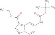 Ethyl 5-(boc-amino)pyrazolo[1,5-a]pyridine-3-carboxylate