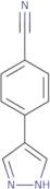 4-(1H-Pyrazol-4-yl)benzonitrile