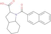 1-(Naphthalene-2-carbonyl)-octahydro-1H-indole-2-carboxylic acid